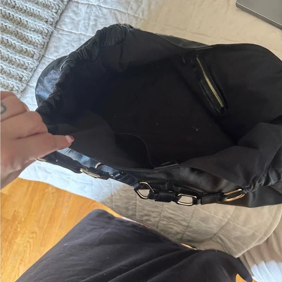 Anine Bing Black Leather Bag - Picture 14 of 16